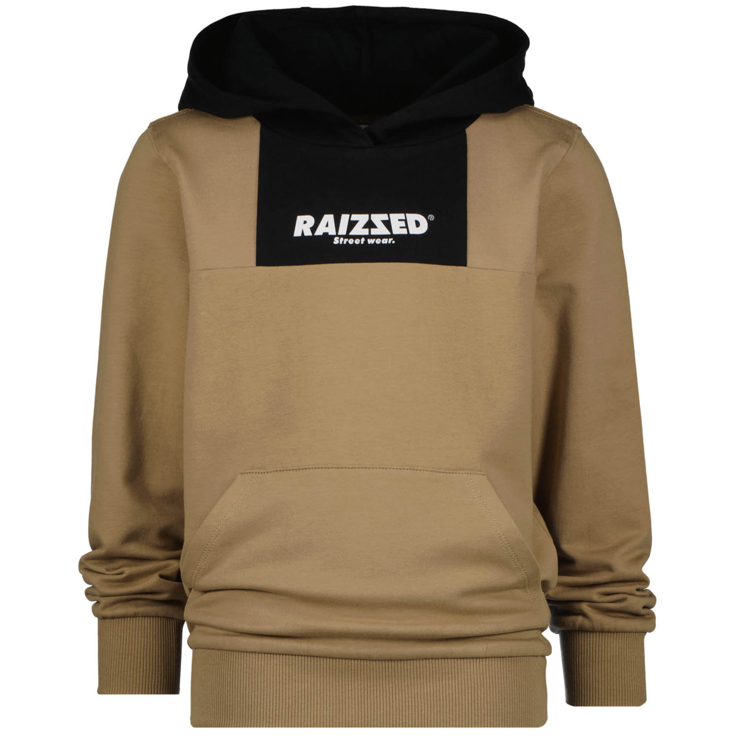 Raizzed jongens hoodie Novi Khaki Sand