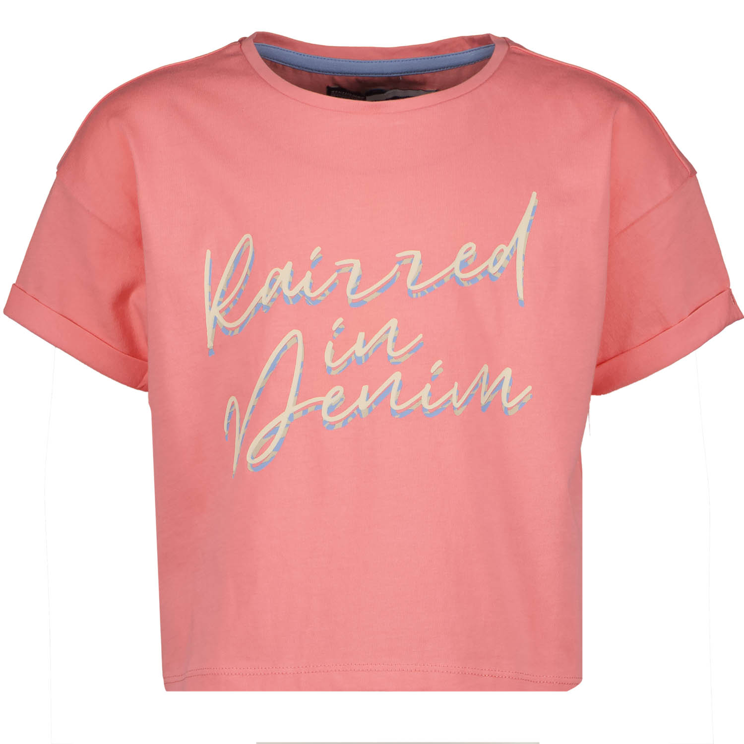 Raizzed meiden t-shirt oversized crop Elizabeth Blush Coral