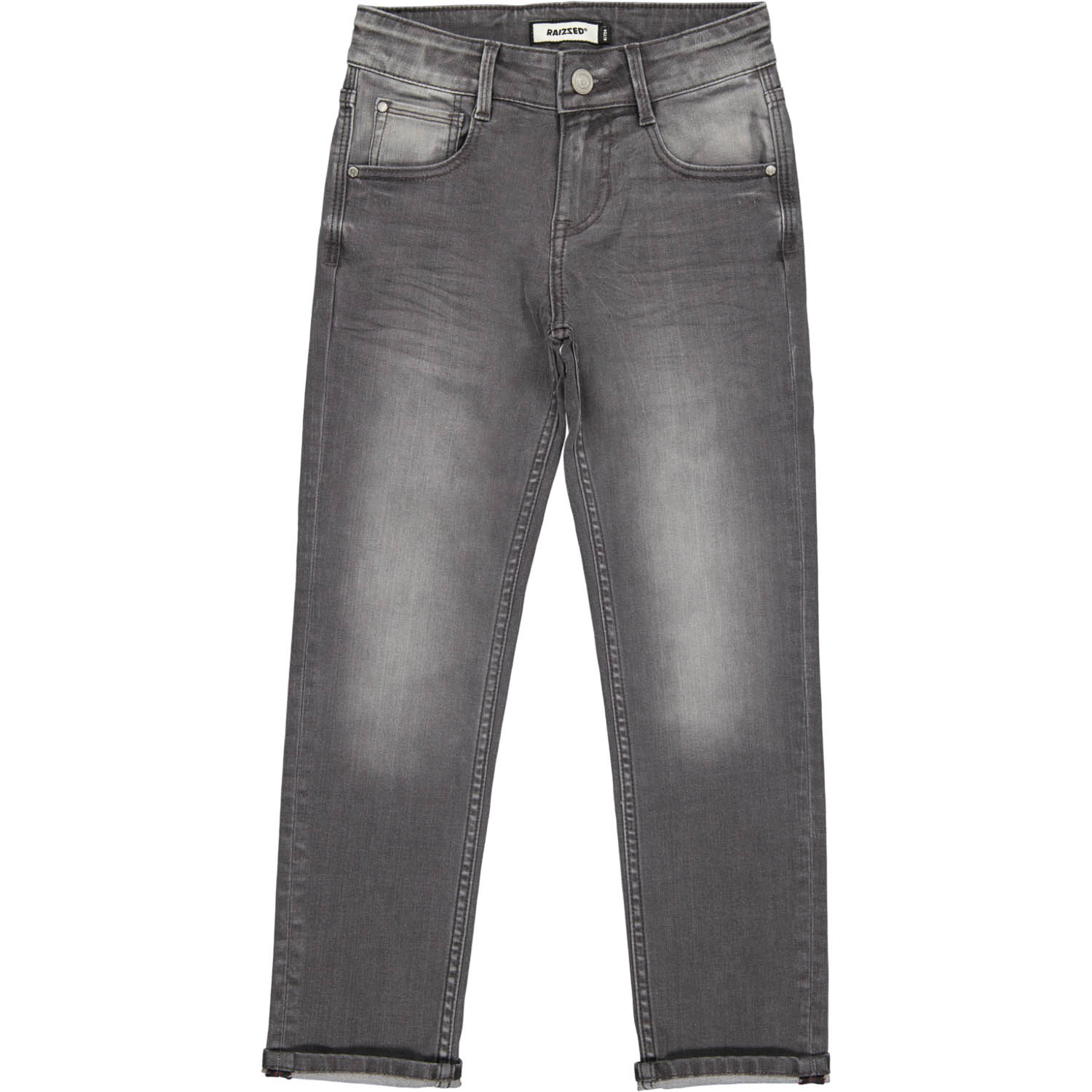 Raizzed BERLIN Jongens Jeans - Vintage Grey - Maat 140