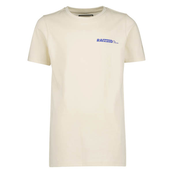 Raizzed SPARKS Jongens T-shirt - Offwhite grey - Maat 128