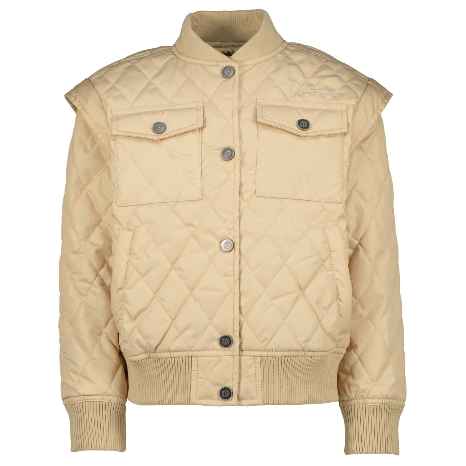 Raizzed R123KGN10005 Meisjes Jas - Khaki sport - Maat 176
