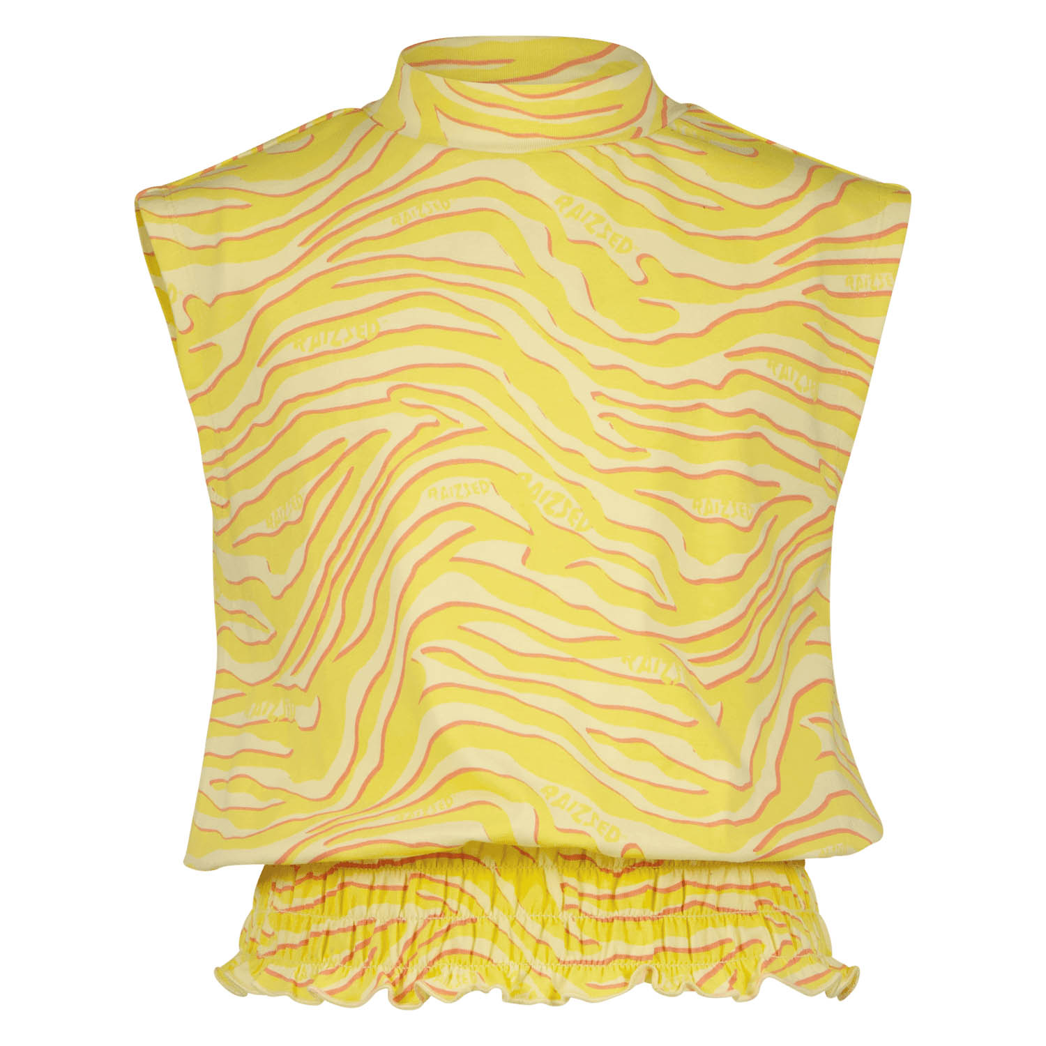 Raizzed LIEKE Meisjes T-shirt - Fancy Yellow - Maat 152