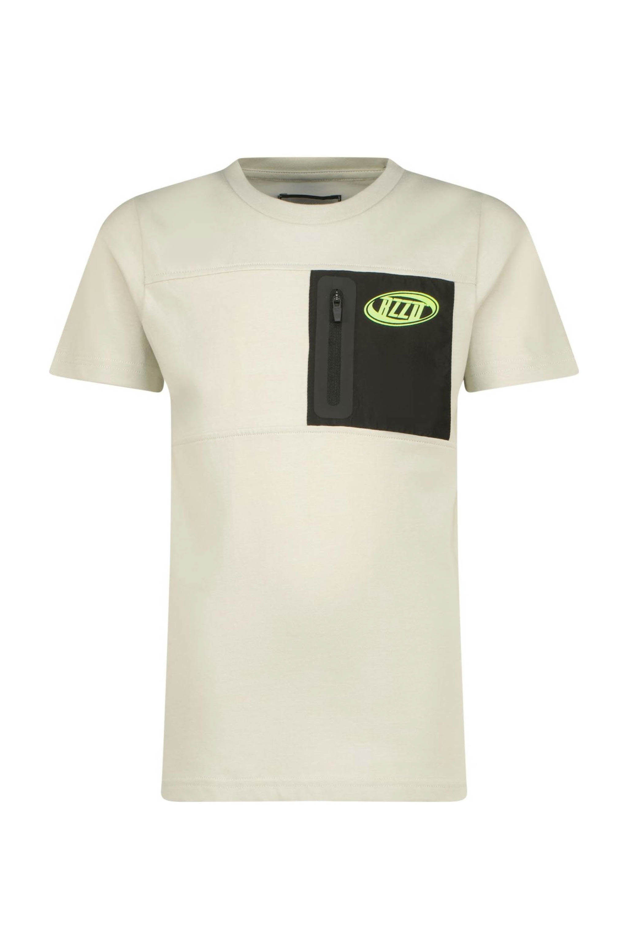 Raizzed Hon Jongens T-shirt - Whisper Grey - Maat 164