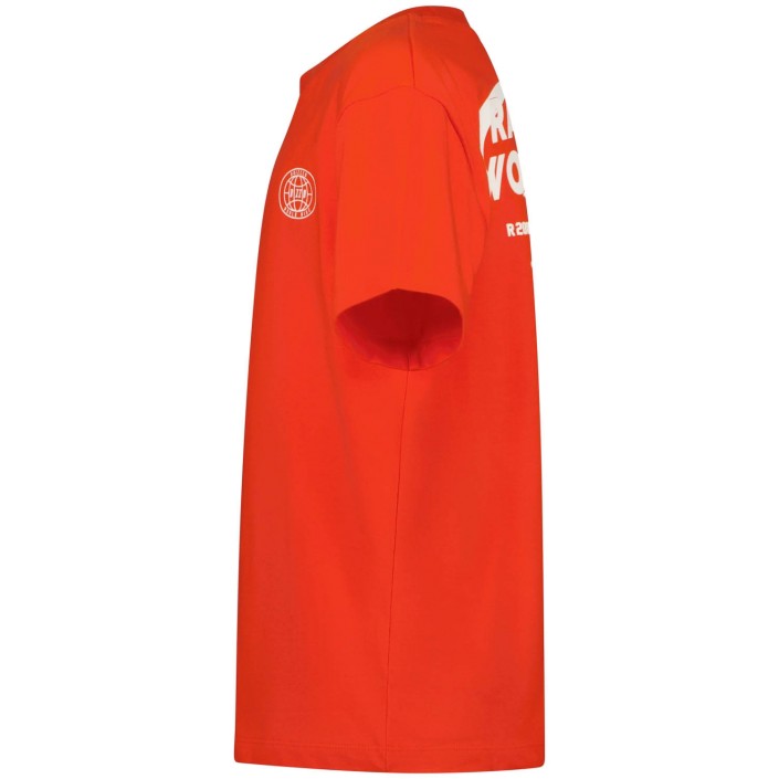 Raizzed Howell T-shirt Red orange | Freewear Howell T-shirt - www.freewear.nl - Freewear