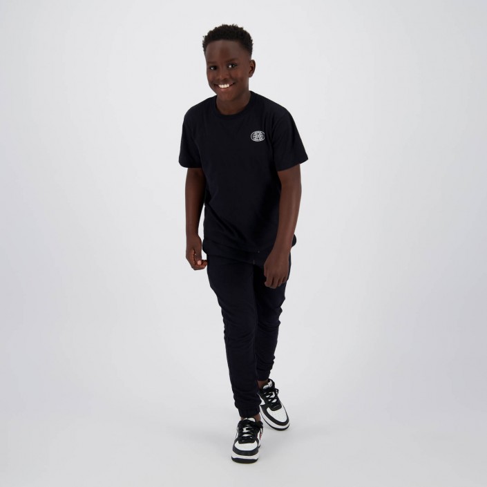 Raizzed Howell T-shirt Deep Black | Freewear Howell T-shirt - www.freewear.nl - Freewear