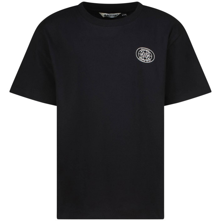 Raizzed Howell T-shirt Deep Black | Freewear Howell T-shirt - www.freewear.nl - Freewear