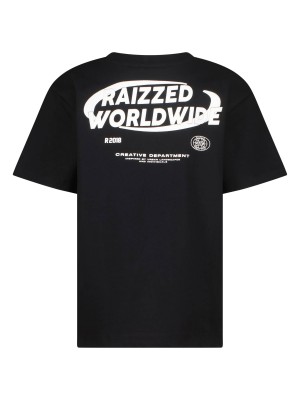 Raizzed Howell T-shirt Deep Black | Freewear Howell T-shirt - www.freewear.nl - Freewear