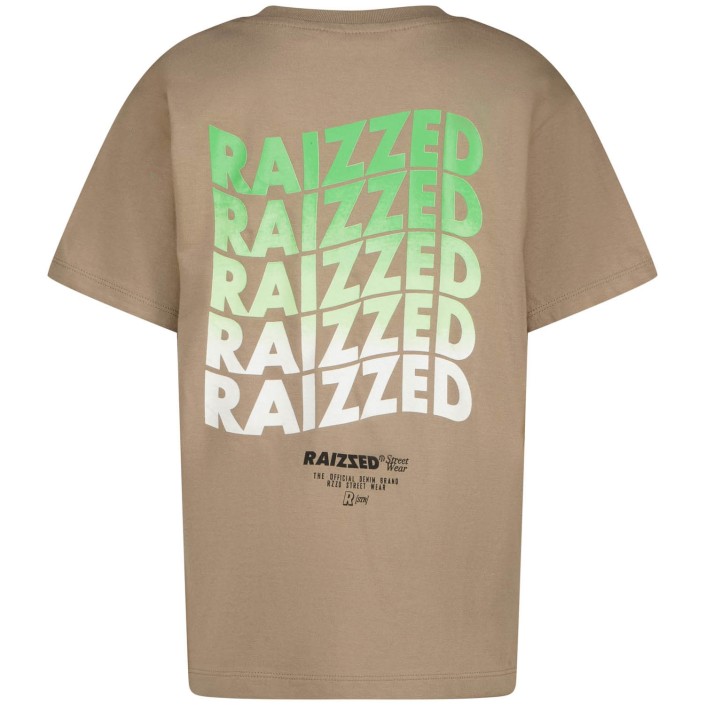 Raizzed Haw T-shirt Vintage brown | Freewear Haw T-shirt - www.freewear.nl - Freewear