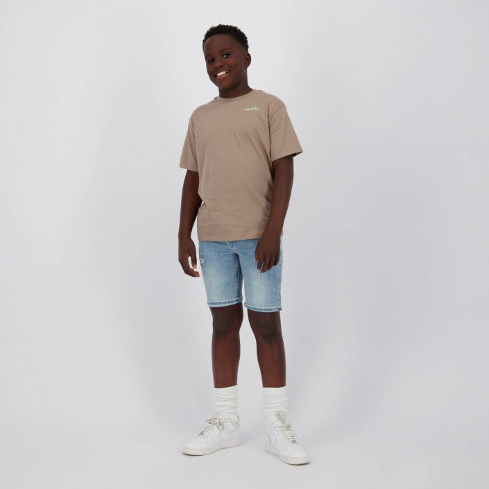 Raizzed Haw T-shirt Vintage brown | Freewear Haw T-shirt - www.freewear.nl - Freewear