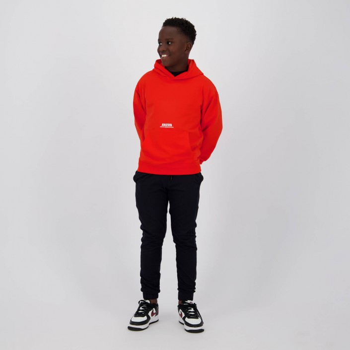 Raizzed Nashed Hoodie Red orange | Freewear Nashed Hoodie - www.freewear.nl - Freewear
