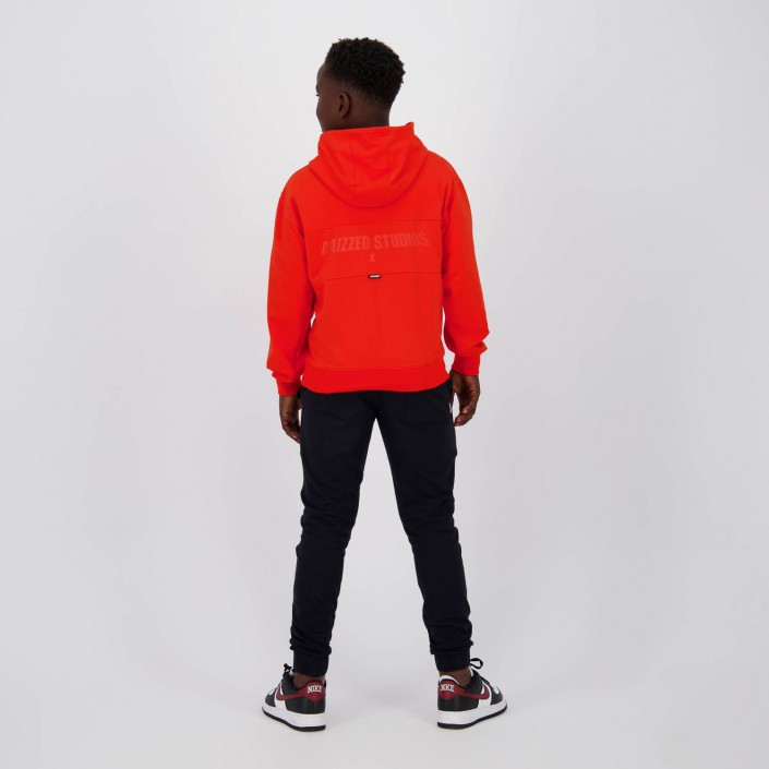 Raizzed Nashed Hoodie Red orange | Freewear Nashed Hoodie - www.freewear.nl - Freewear