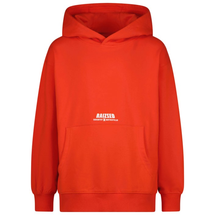Raizzed Nashed Hoodie Red orange | Freewear Nashed Hoodie - www.freewear.nl - Freewear