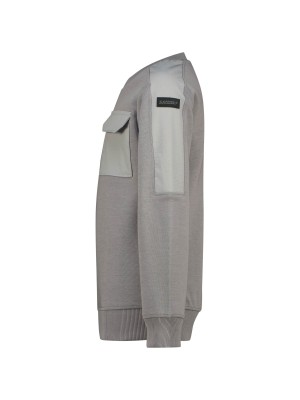 Raizzed Nashua Sweater Firm grey | Freewear Nashua Sweater - www.freewear.nl - Freewear