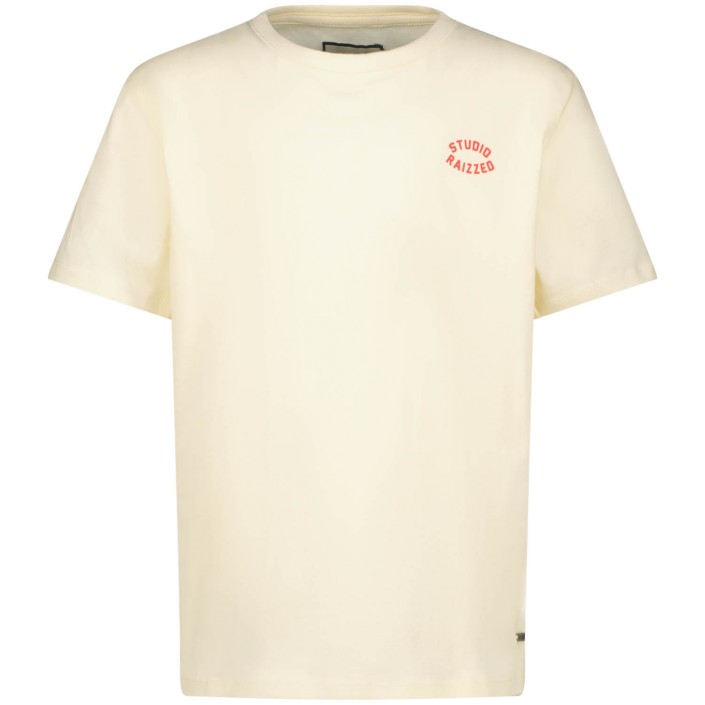 Raizzed Safia T-shirt Butter cream | Freewear Safia T-shirt - www.freewear.nl - Freewear