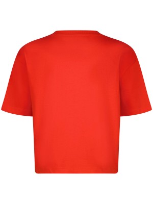 Raizzed Faya T-shirt Flame Red | Freewear Faya T-shirt - www.freewear.nl - Freewear