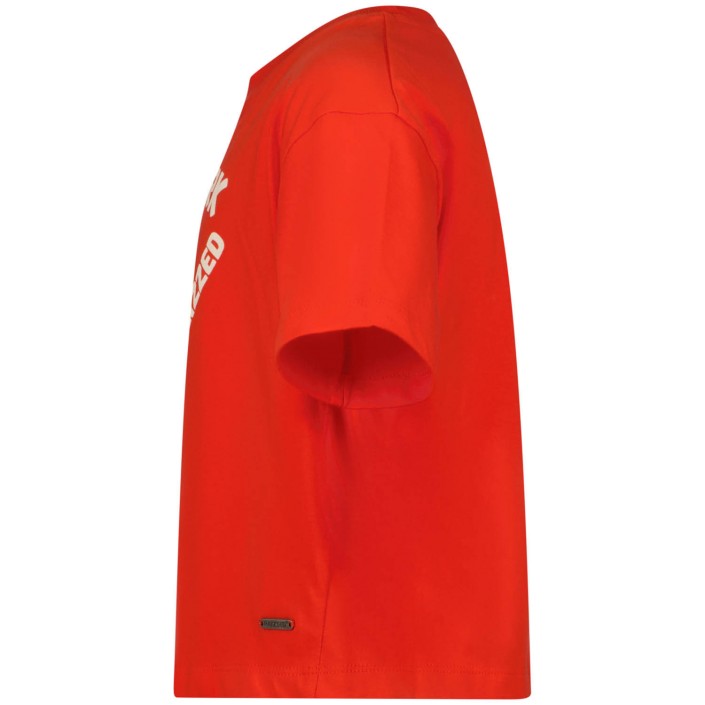 Raizzed Faya T-shirt Flame Red | Freewear Faya T-shirt - www.freewear.nl - Freewear
