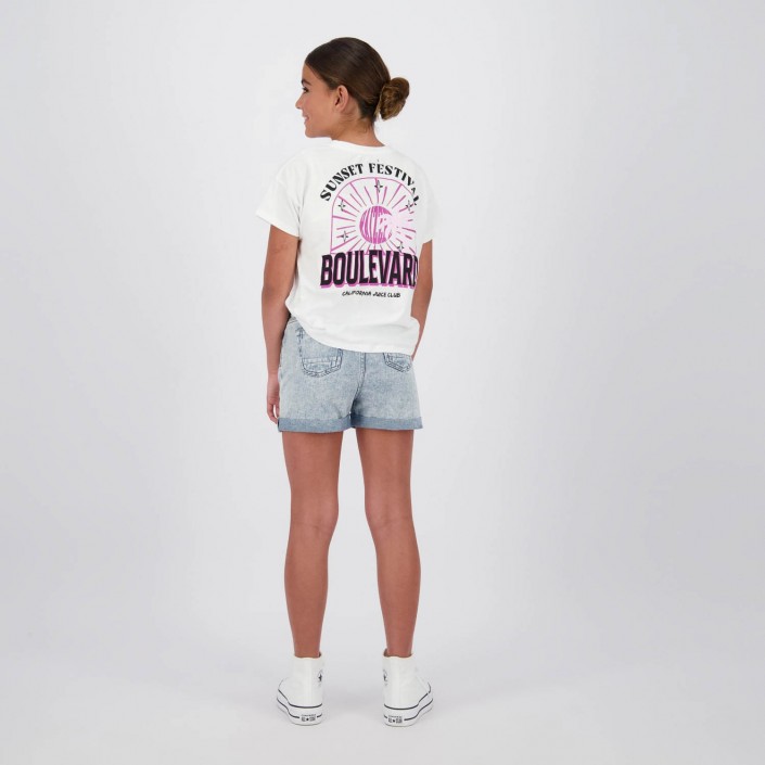 Raizzed Kiara T-shirt Real White | Freewear Kiara T-shirt - www.freewear.nl - Freewear