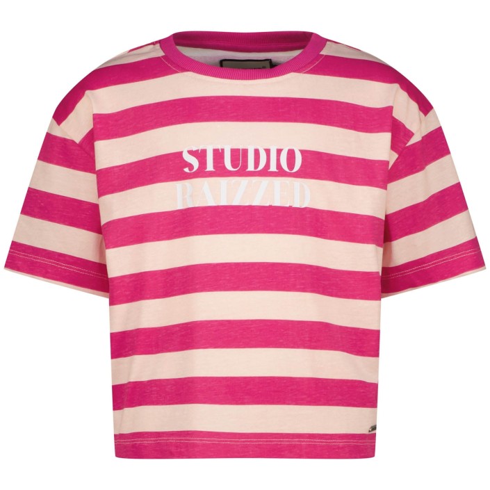 Raizzed Farah T-shirt Pink rose | Freewear Farah T-shirt - www.freewear.nl - Freewear