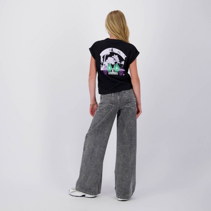 Raizzed Julot t-shirt Deep Black | Freewear Julot t-shirt - www.freewear.nl - Freewear