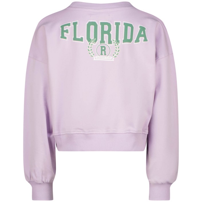 Raizzed Ruba Sweater Wave lilac | Freewear Ruba Sweater - www.freewear.nl - Freewear