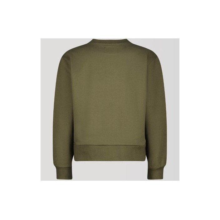 Raizzed Ki Line Sweater Army Green | Freewear Ki Line Sweater - www.freewear.nl - Freewear