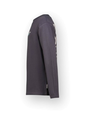 Raizzed Jiston Shirt Grey black | Freewear Jiston Shirt - www.freewear.nl - Freewear