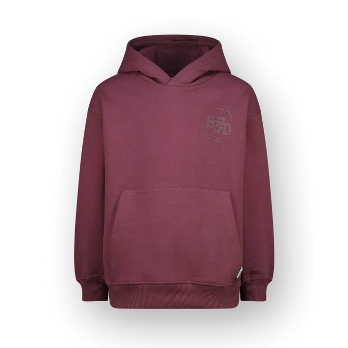Raizzed Nai  Sweater Plum red | Freewear Nai  Sweater - www.freewear.nl - Freewear