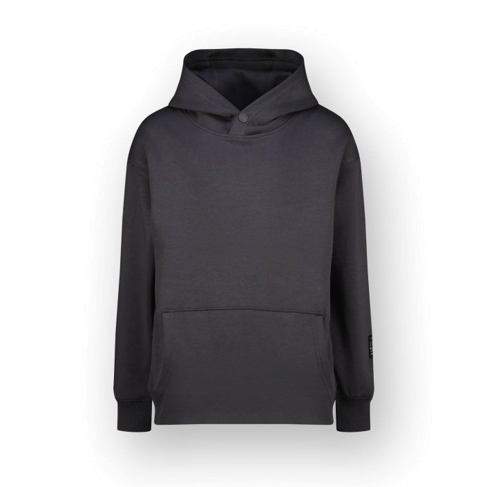 Raizzed Noby Hoodie Grey black | Freewear Noby Hoodie - www.freewear.nl - Freewear