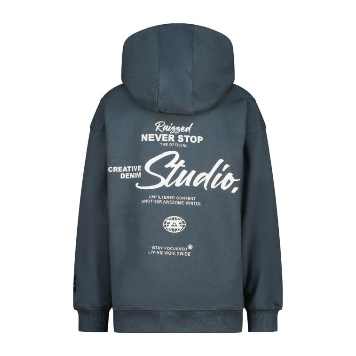 Raizzed Ki Natum Sweater Thunder sky | Freewear Ki Natum Sweater - www.freewear.nl - Freewear