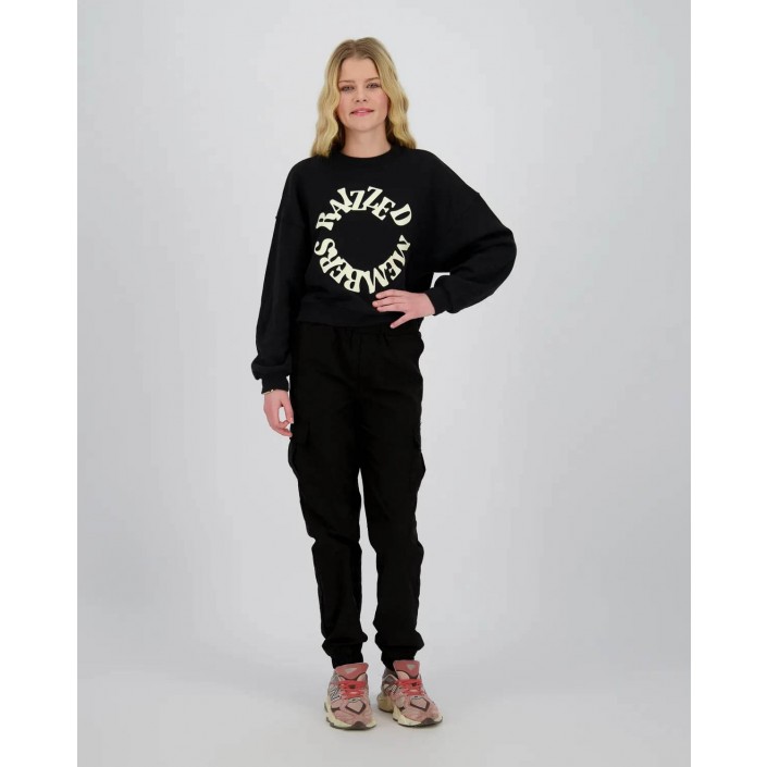 Raizzed Sifra Sweater Deep Black | Freewear Sifra Sweater - www.freewear.nl - Freewear