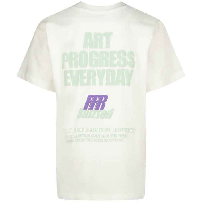 Raizzed Nashew T-shirt Real White | Freewear Nashew T-shirt - www.freewear.nl - Freewear