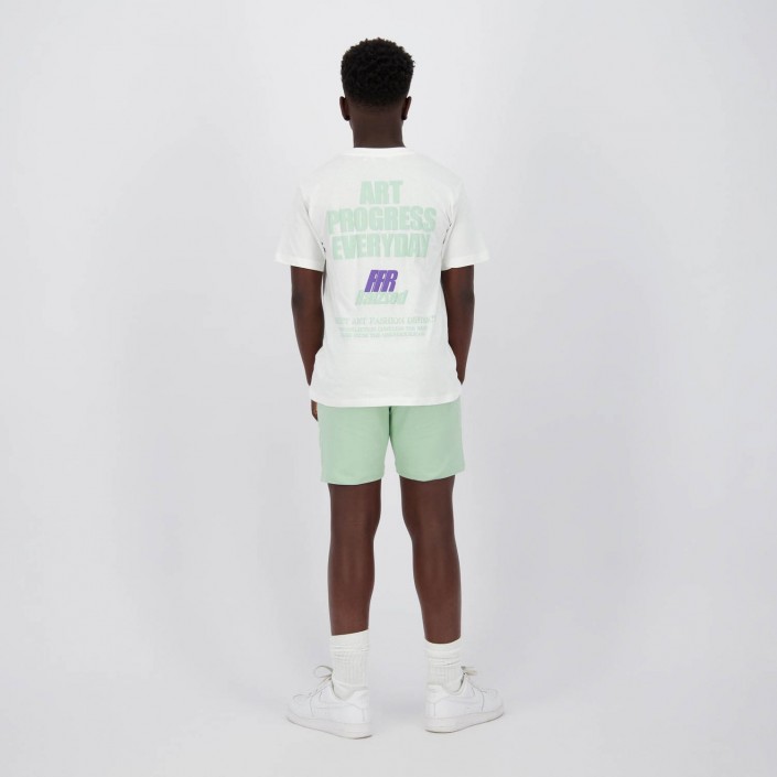 Raizzed Nashew T-shirt Real White | Freewear Nashew T-shirt - www.freewear.nl - Freewear