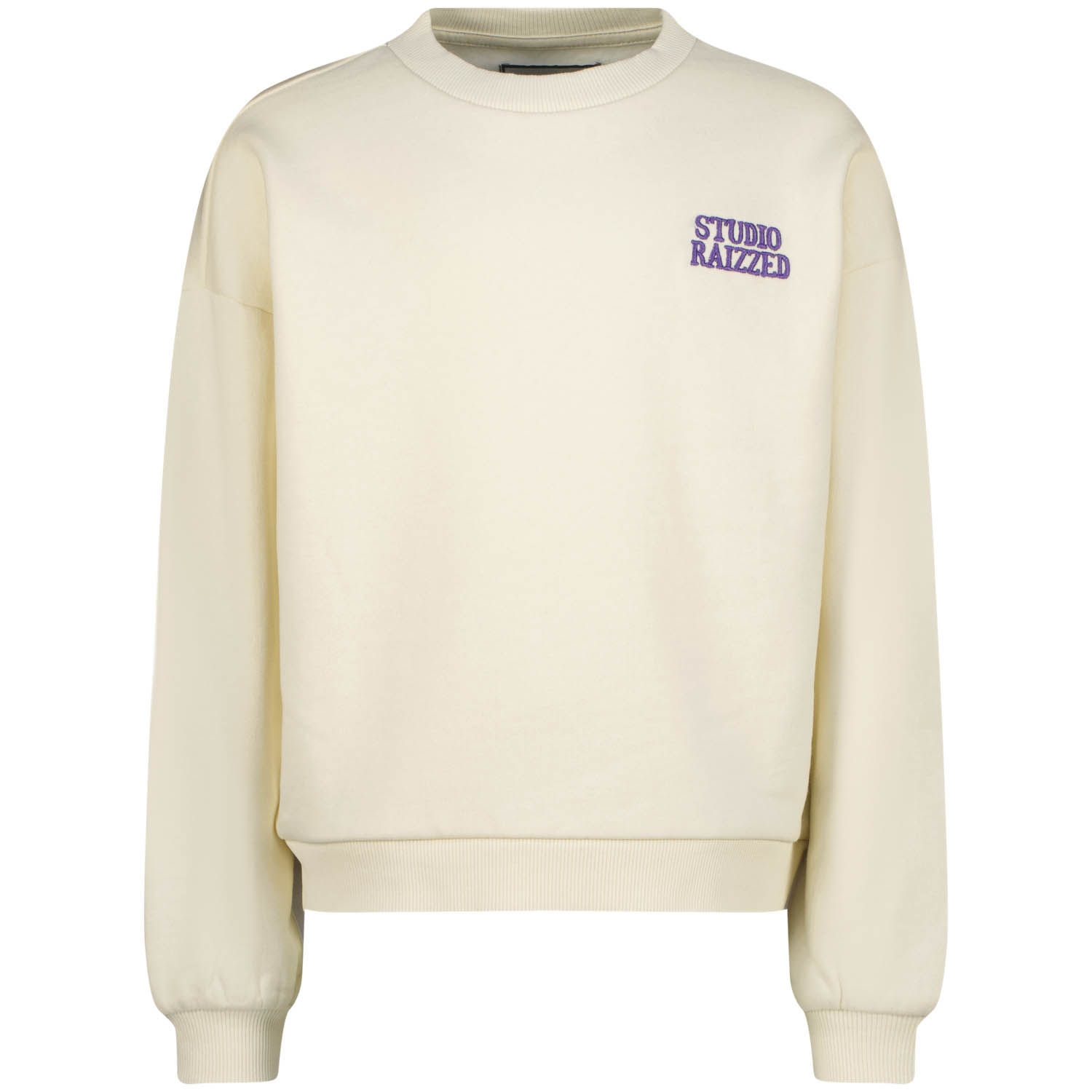 RAIZZED Cela Truien & Vesten Meisjes - Sweater - Hoodie - Vest- Ecru - Maat 140