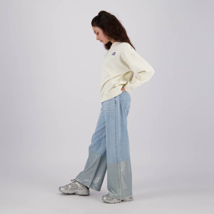 Raizzed Cela Sweater Macroon white | Freewear Cela Sweater - www.freewear.nl - Freewear