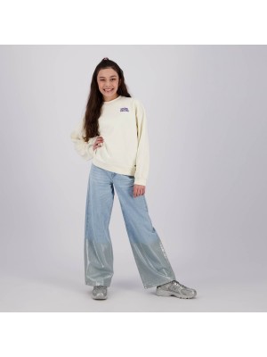 Raizzed Cela Sweater Macroon white | Freewear Cela Sweater - www.freewear.nl - Freewear