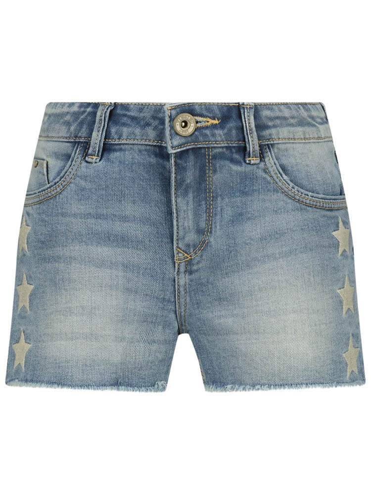 Vingino meiden korte jeans Dafina Star Old Vintage