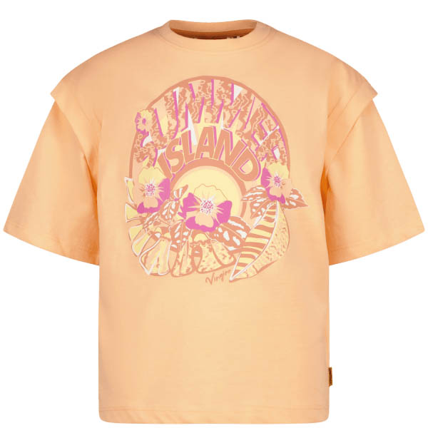 Vingino meiden t-shirt Halia Sunset Coral