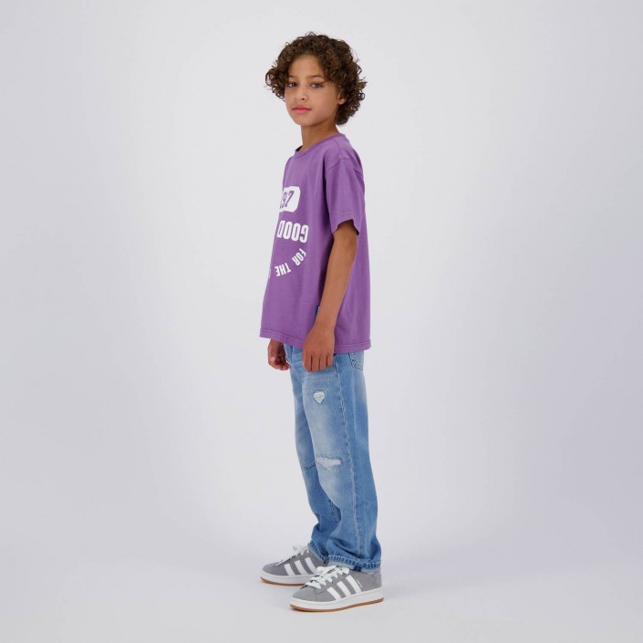 Vingino Haco T-shirt True purple | Freewear Haco T-shirt - www.freewear.nl - Freewear