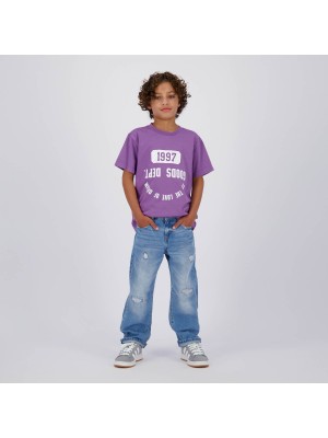 Vingino Haco T-shirt True purple | Freewear Haco T-shirt - www.freewear.nl - Freewear