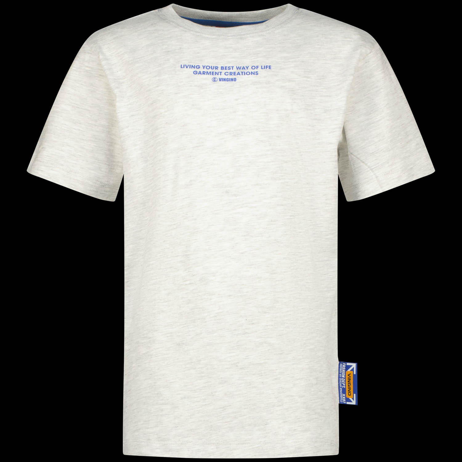 Vingino Hady Jongens T-shirt - Fearless grey melee