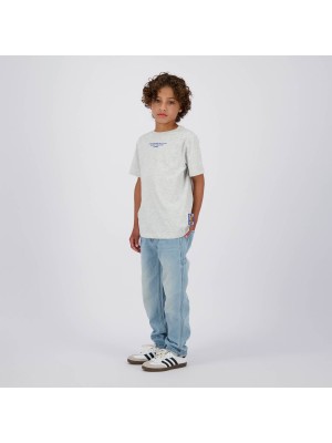 Vingino Hady  T-shirt Fearless grey melee | Freewear Hady  T-shirt - www.freewear.nl - Freewear