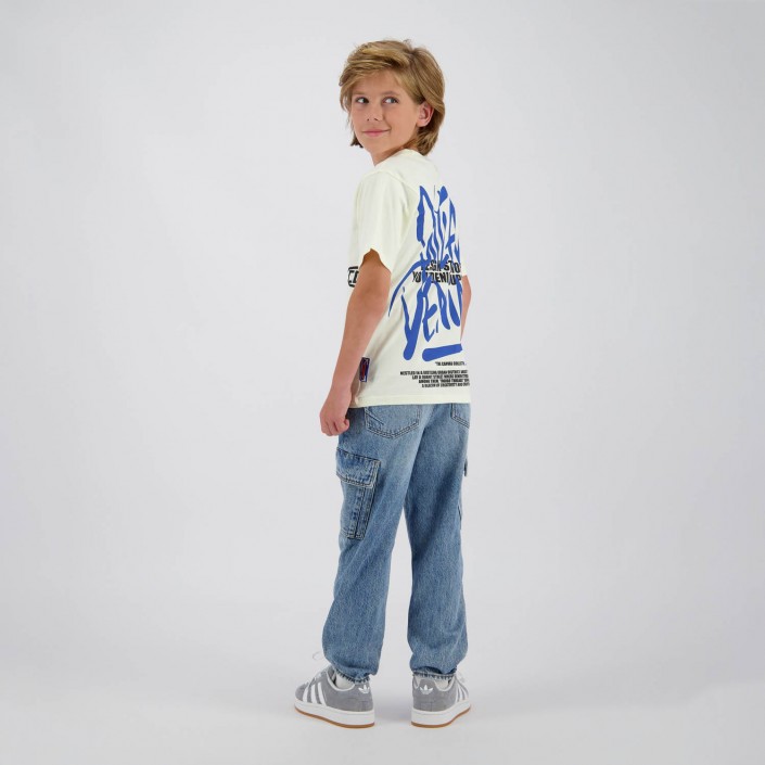 Vingino Humach T-shirt Sunlight white | Freewear Humach T-shirt - www.freewear.nl - Freewear