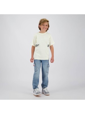 Vingino Humach T-shirt Sunlight white | Freewear Humach T-shirt - www.freewear.nl - Freewear