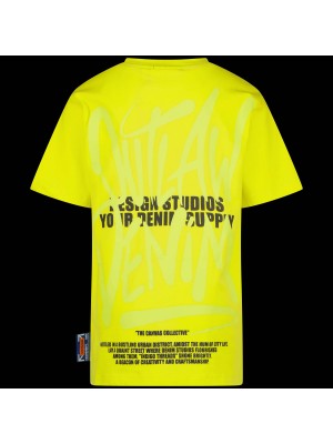 Vingino Humach T-shirt Fresh lime | Freewear Humach T-shirt - www.freewear.nl - Freewear