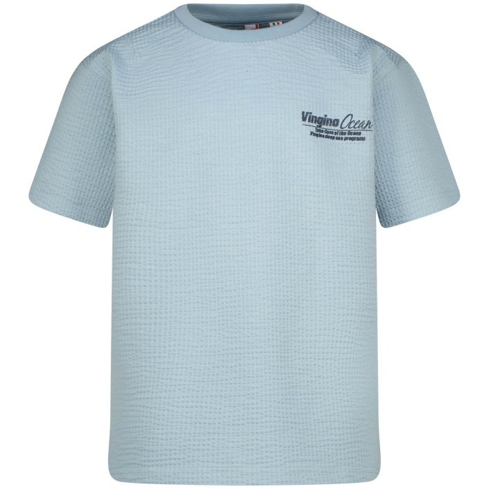 Vingino Hugi T-shirt Faded blue | Freewear Hugi T-shirt - www.freewear.nl - Freewear