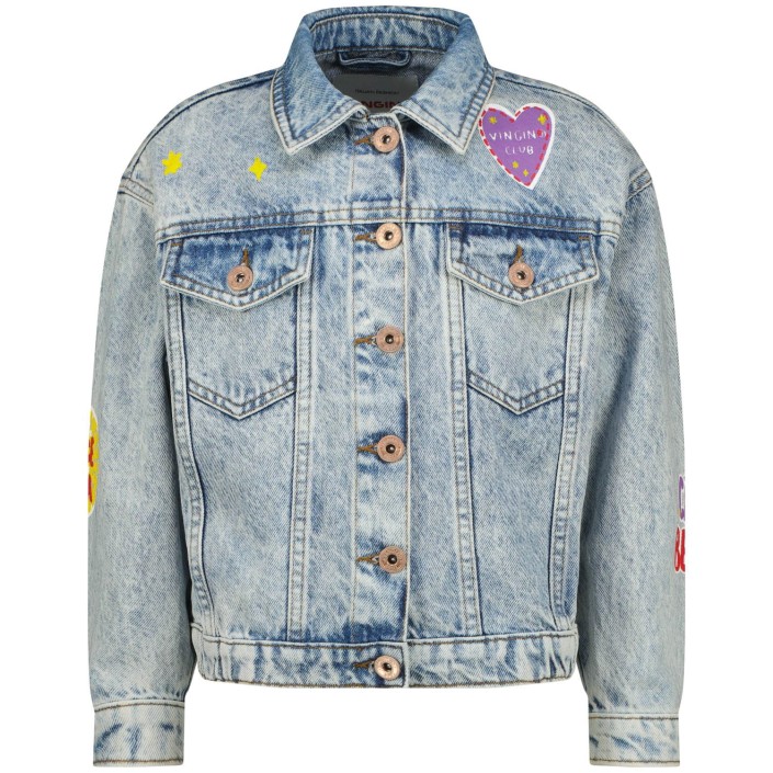 Vingino Tori Bella Jeans Jack Light Vintage | Freewear Tori Bella Jeans Jack - www.freewear.nl - Freewear