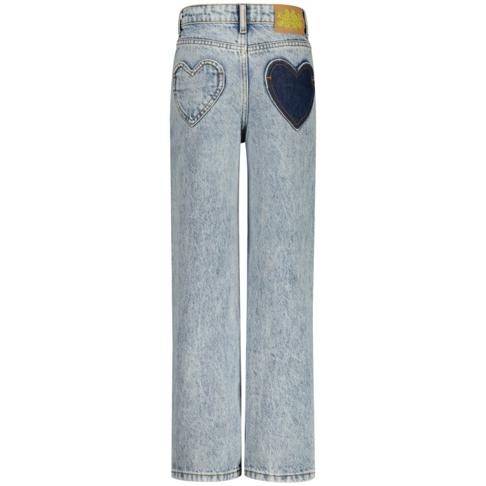 Vingino Cato Heart Jeans Light Bleach | Freewear Cato Heart Jeans - www.freewear.nl - Freewear