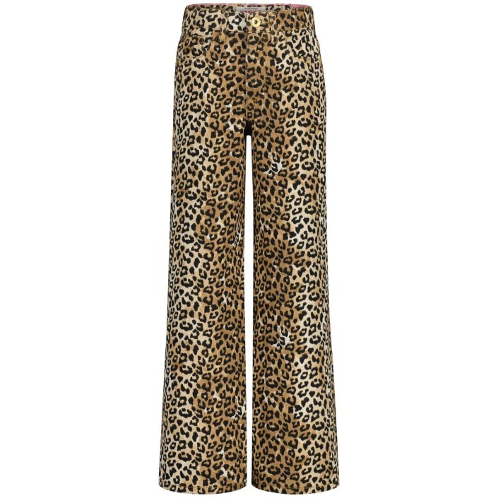 Vingino Cassie leopard pant Sand Animal | Freewear Cassie leopard pant - www.freewear.nl - Freewear