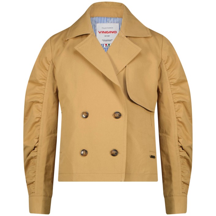 Vingino Trenny Jas Latte sand | Freewear Trenny Jas - www.freewear.nl - Freewear