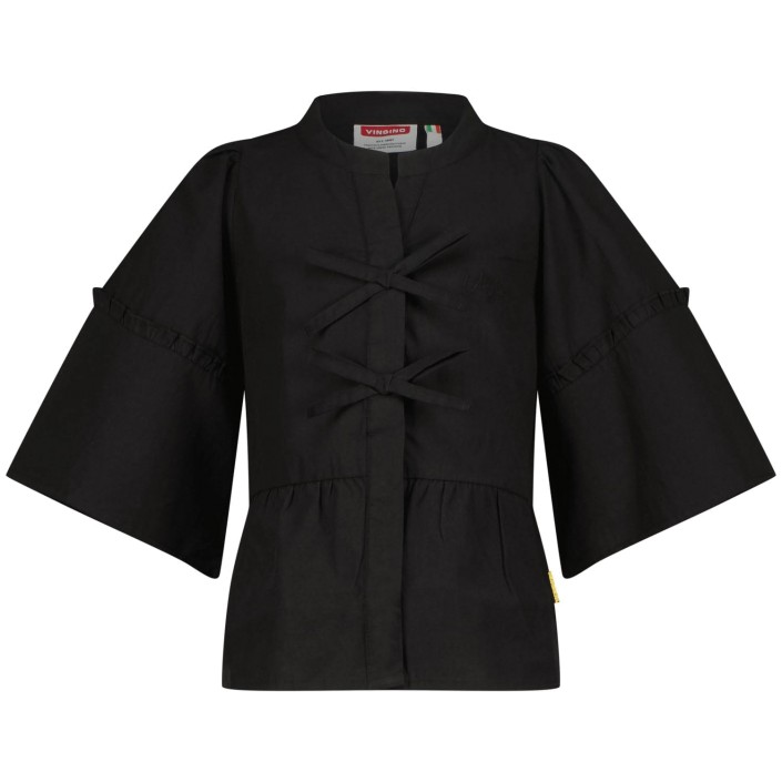 Vingino Loretta Blouse Deep Black | Freewear Loretta Blouse - www.freewear.nl - Freewear